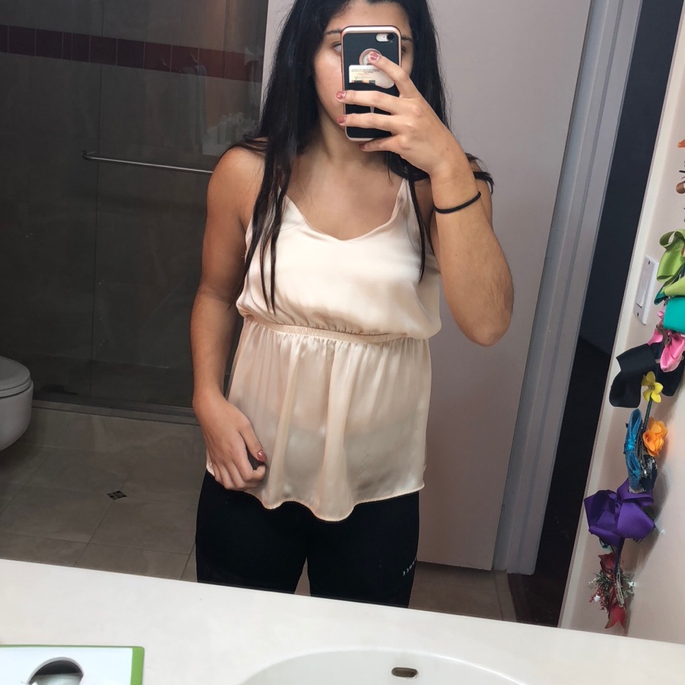 Silky Pink Top